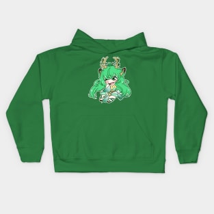 Haruka Vtuber Vshojo Chibi Kids Hoodie